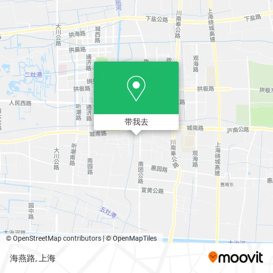 海燕路地图