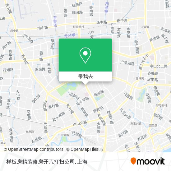 样板房精装修房开荒打扫公司地图