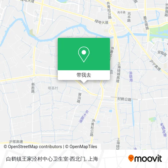 白鹤镇王家泾村中心卫生室-西北门地图