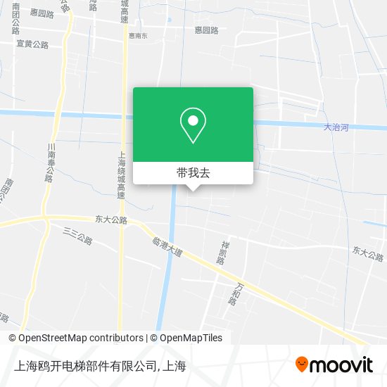 上海鸥开电梯部件有限公司地图