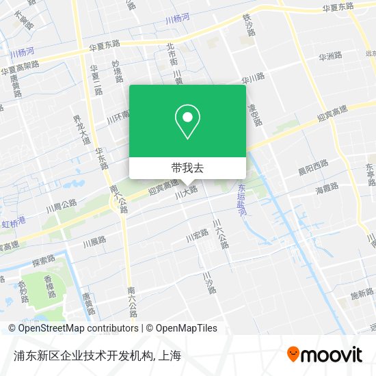 浦东新区企业技术开发机构地图