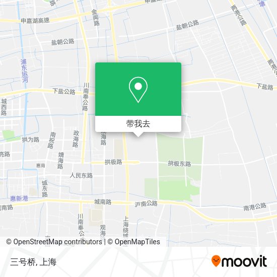三号桥地图