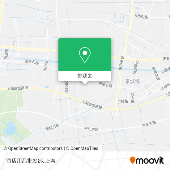 酒店用品批发部地图