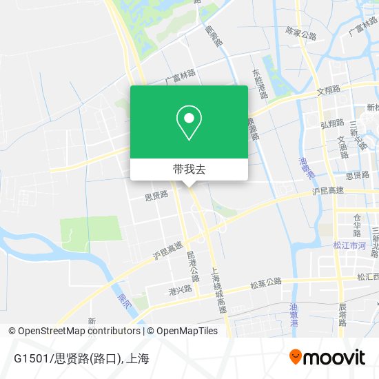 G1501/思贤路(路口)地图