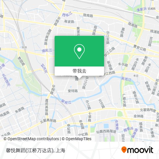 馨悦舞蹈(江桥万达店)地图