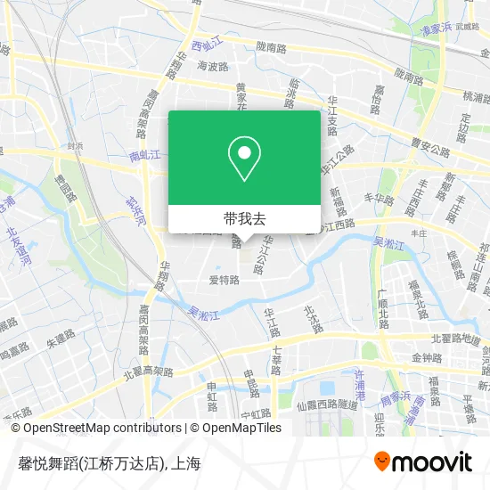馨悦舞蹈(江桥万达店)地图