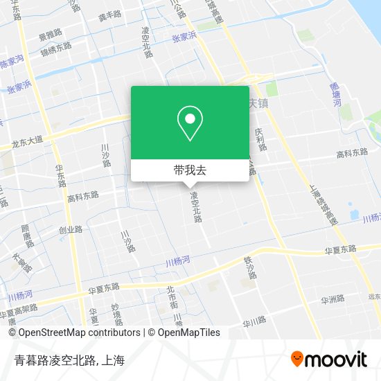 青暮路凌空北路地图