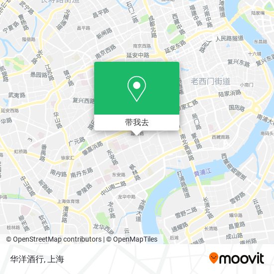 华洋酒行地图