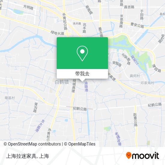 上海拉迷家具地图