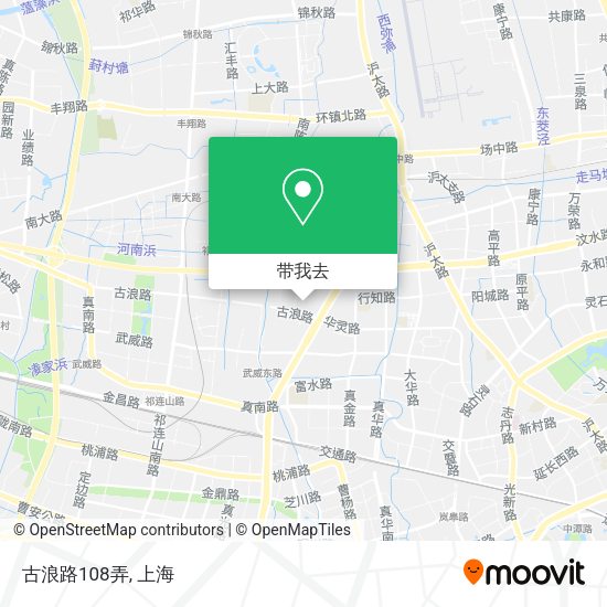 古浪路108弄地图
