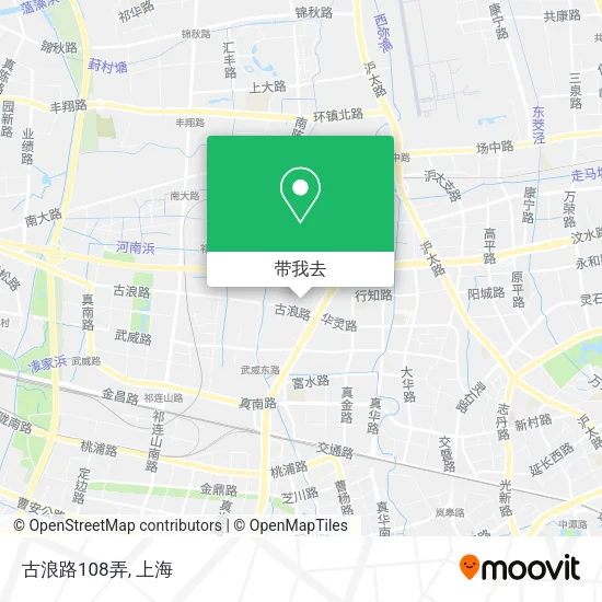 古浪路108弄地图