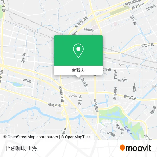 怡然咖啡地图