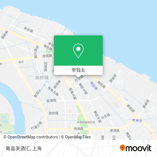葡嘉美酒汇地图