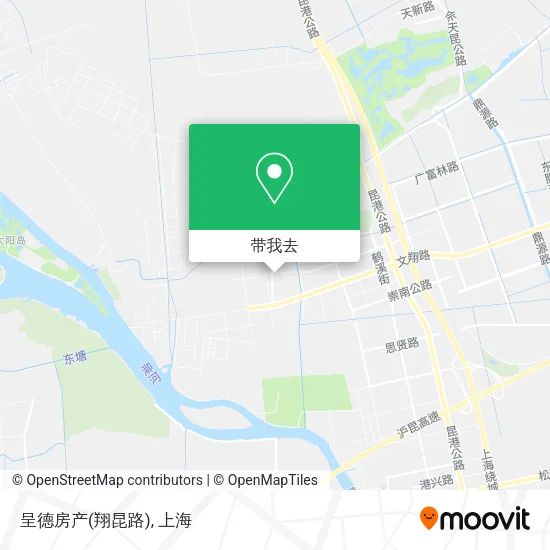 呈德房产(翔昆路)地图