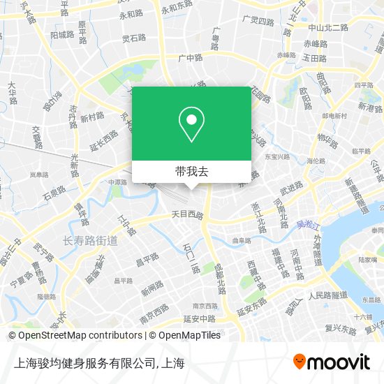 上海骏均健身服务有限公司地图