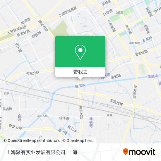 上海聚有实业发展有限公司地图