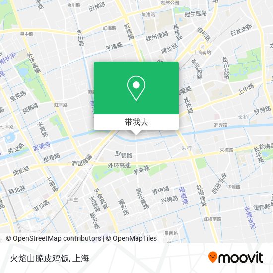 火焰山脆皮鸡饭地图