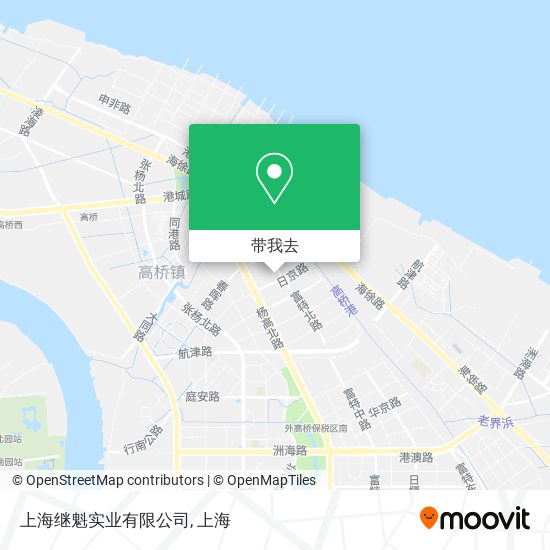 上海继魁实业有限公司地图