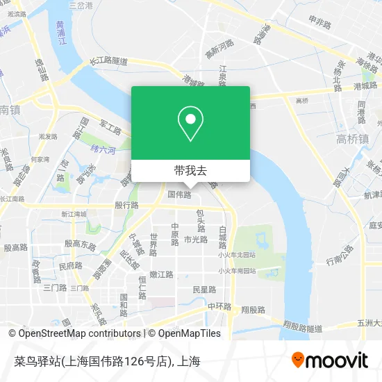 菜鸟驿站(上海国伟路126号店)地图