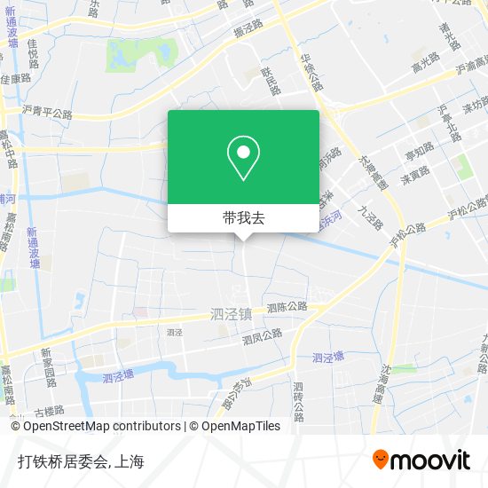 打铁桥居委会地图