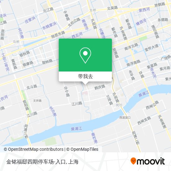 金铭福邸四期停车场-入口地图