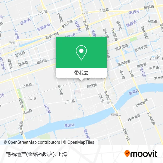 宅福地产(金铭福邸店)地图