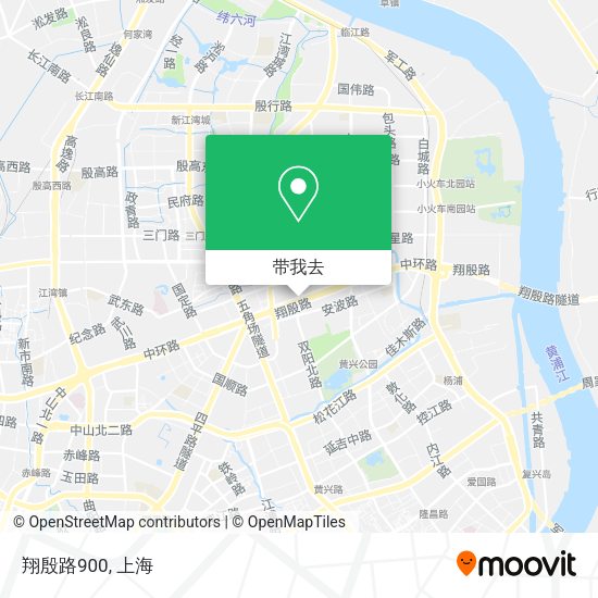 翔殷路900地图