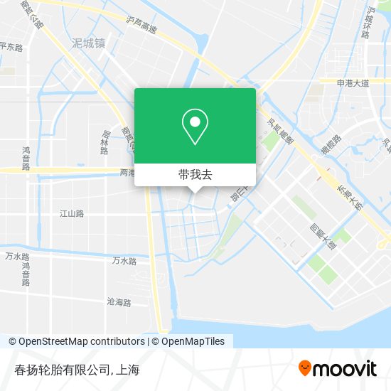 春扬轮胎有限公司地图