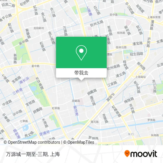 万源城一期至-三期地图