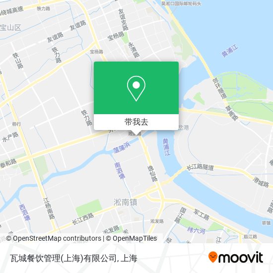 瓦城餐饮管理(上海)有限公司地图