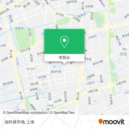 临时菜市场地图
