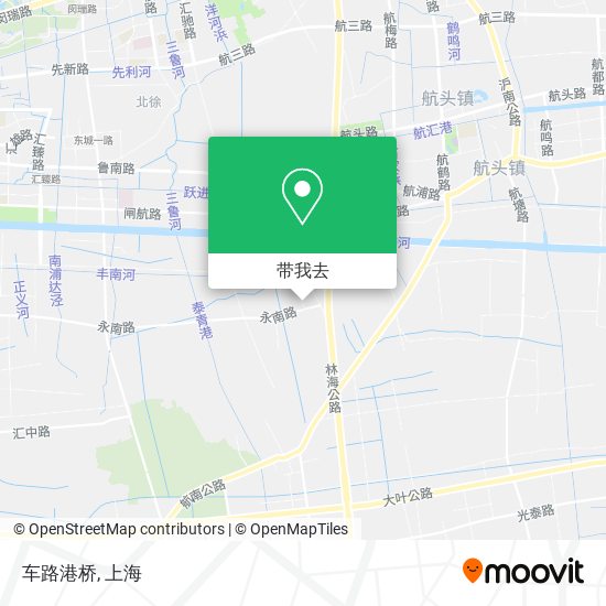 车路港桥地图