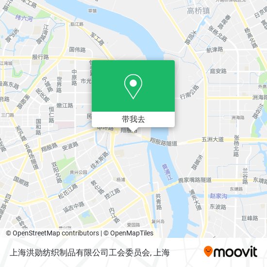 上海洪勋纺织制品有限公司工会委员会地图