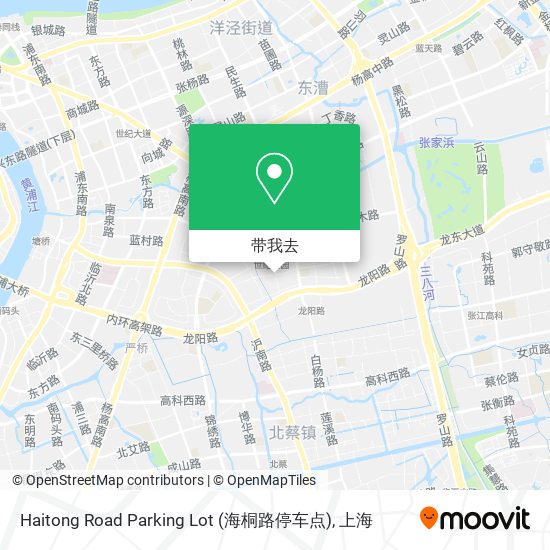 Haitong Road Parking Lot (海桐路停车点)地图