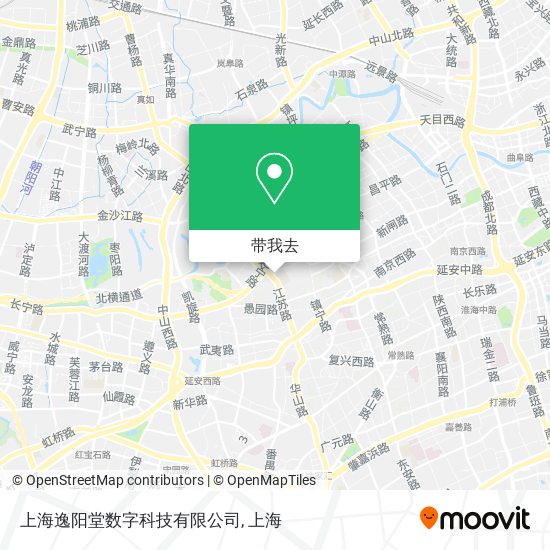 上海逸阳堂数字科技有限公司地图