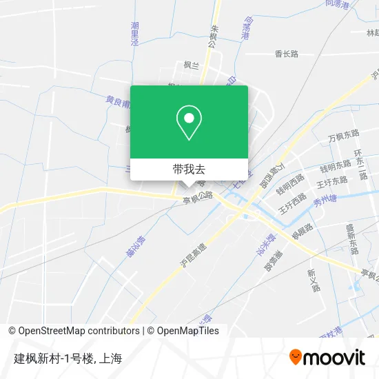 建枫新村-1号楼地图