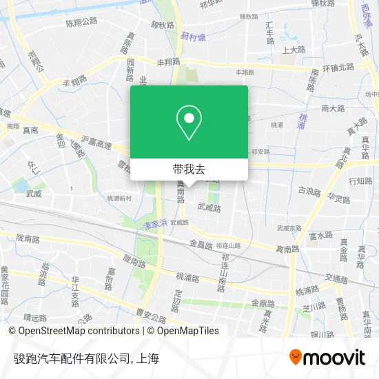 骏跑汽车配件有限公司地图