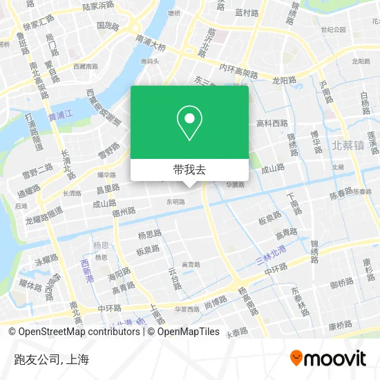 跑友公司地图