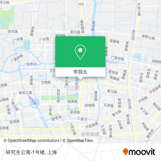 研究生公寓-1号楼地图