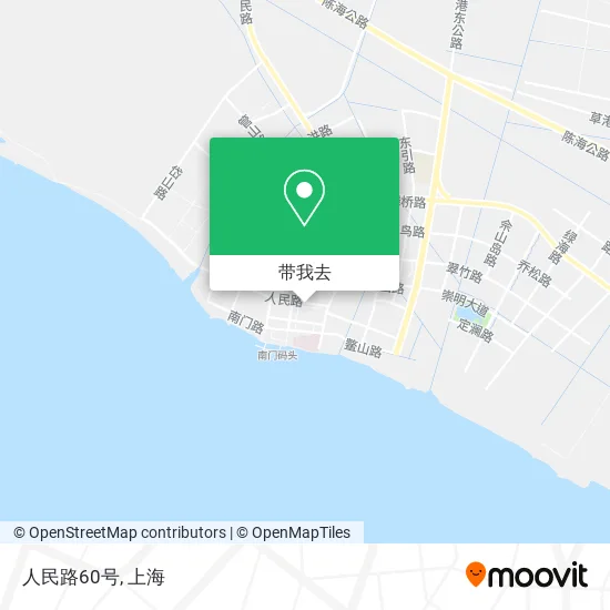 人民路60号地图