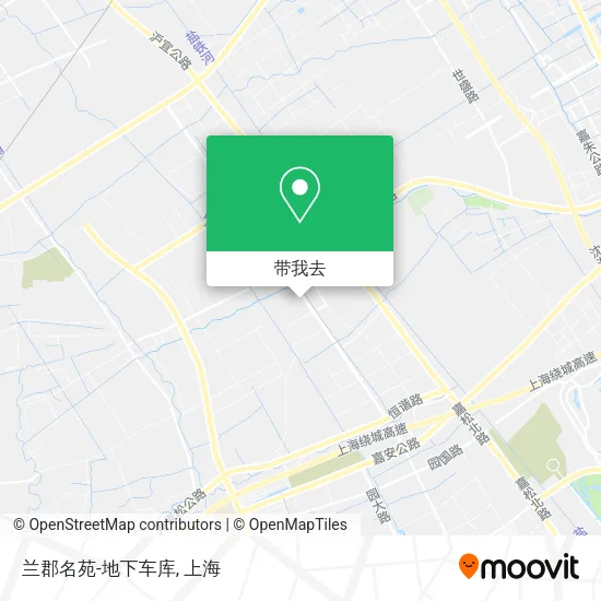 兰郡名苑-地下车库地图