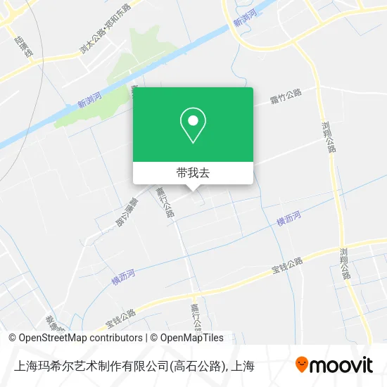 上海玛希尔艺术制作有限公司(高石公路)地图