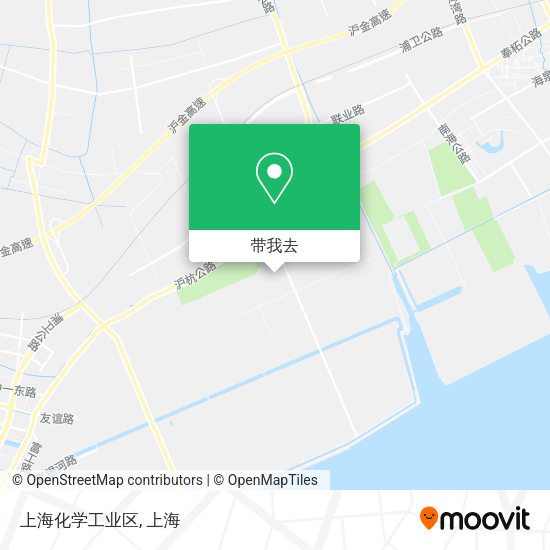 上海化学工业区地图