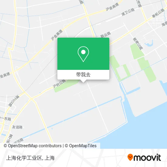上海化学工业区地图