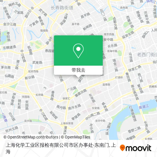 上海化学工业区报检有限公司市区办事处-东南门地图