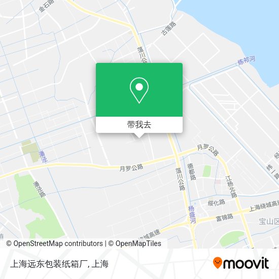 上海远东包装纸箱厂地图