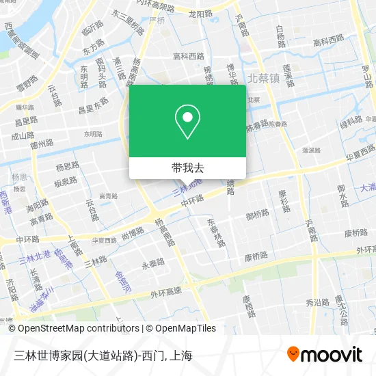 三林世博家园(大道站路)-西门地图