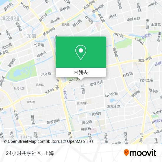 24小时共享社区地图
