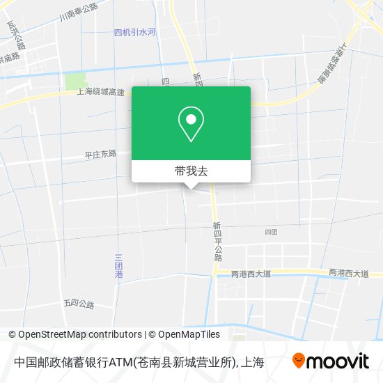 中国邮政储蓄银行ATM(苍南县新城营业所)地图