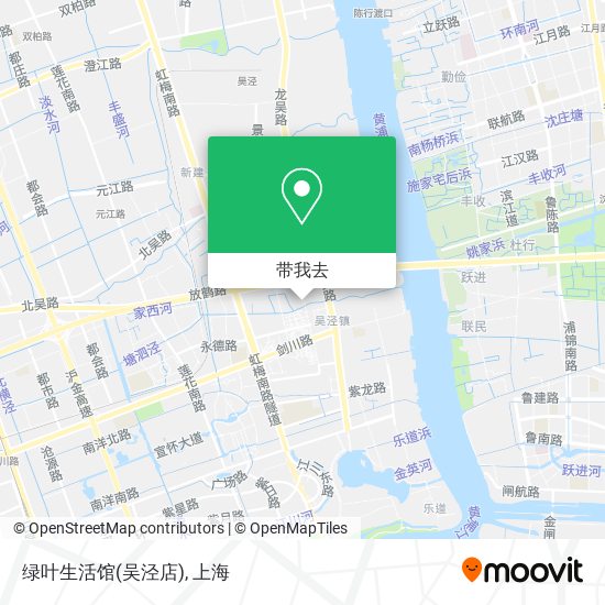 绿叶生活馆(吴泾店)地图